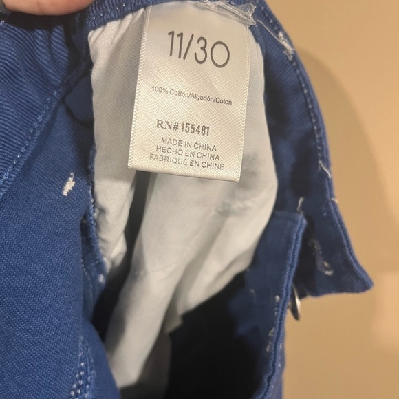 Simple Society Wide Leg Carpenter Jeans Size 11/30 Skater Retro Hipster Grunge - Picture 4 of 9